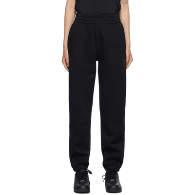 Alexander Wang T Foundation Terry Slim-fit Sweatpants In Black