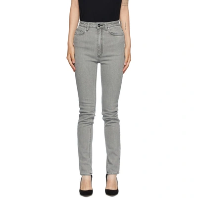 Totême New Standard Skinny Jeans In Grey