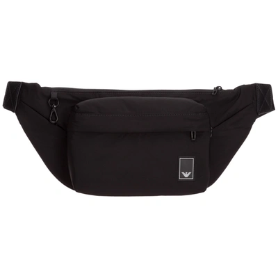 Emporio Armani Men's Belt Bum Bag Hip Pouch In Black