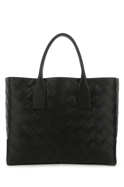 Bottega Veneta Medium Shopper Bag In Black