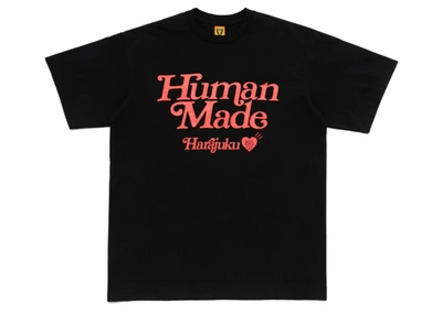 Pre-owned Human Made X Girls Don't Cry Harajuku T-shirt #1 Black