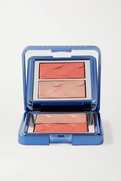 Chantecaille Radiance Chic Cheek And Highlighter Duo In Coral