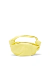 Bottega Veneta Mini Knotted-strap Leather Handbag In Sherbert