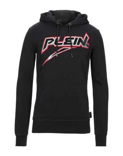 Philipp Plein Hooded Sweatshirt In Black