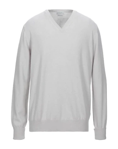 Ballantyne Cashmere Blend In Light Grey