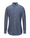 Boglioli Shirts In Blue