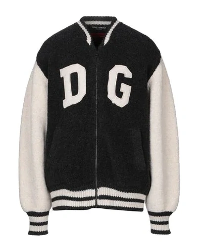 Dolce & Gabbana Jackets In Steel Grey