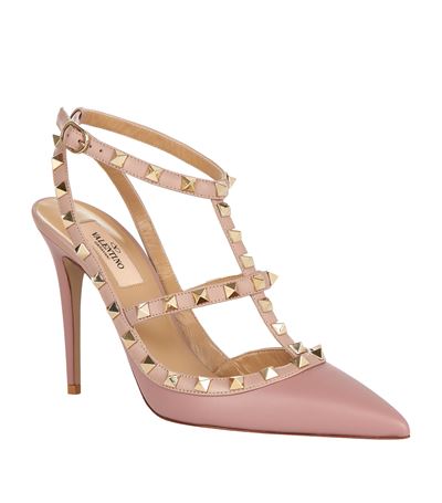 Valentino Garavani Rockstud 100 Leather Pump | ModeSens