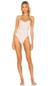 Weworewhat Danielle One Piece In Cream