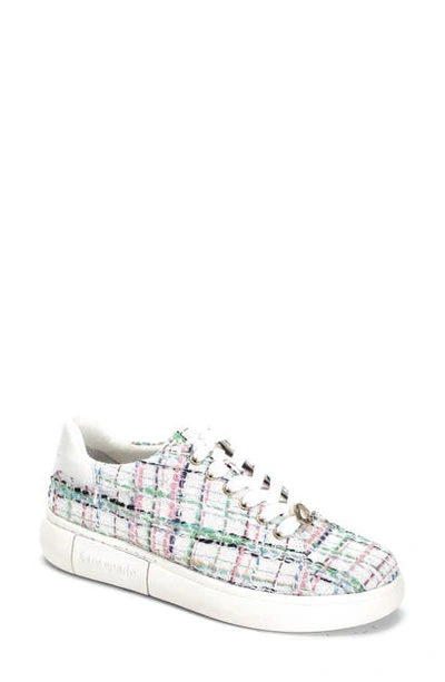 Kate Spade Women's Lift Lace Up Sneakers In Fresh White Multi