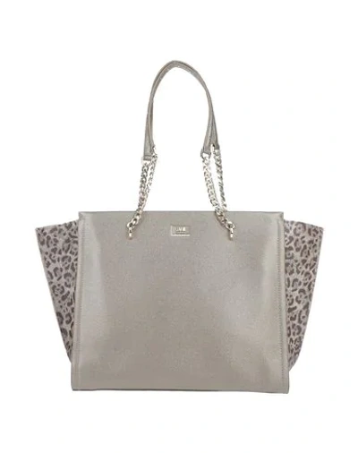 Cavalli Class Handbag In Platinum