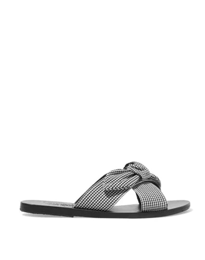 Ancient Greek Sandals Sandals In Black