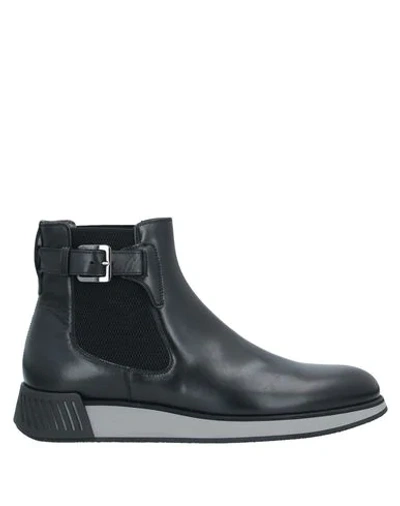 Sergio Rossi Ankle Boots In Black