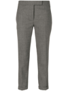 Thom Browne Online Exclusive Grey Super 120 Wool Classic Backstrap Trousers In Grau