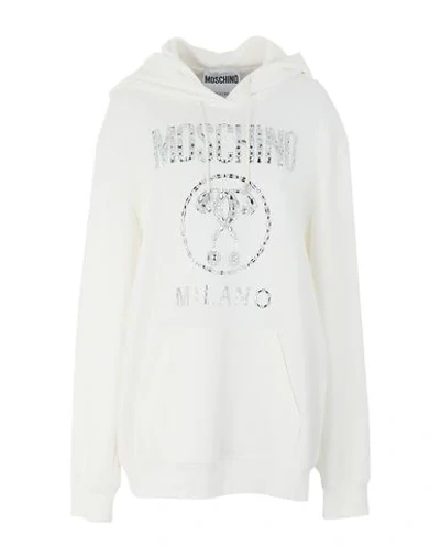 Moschino Sweatshirts In White