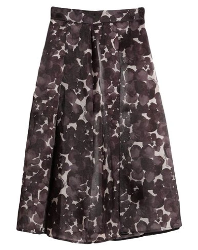 Elisabetta Franchi Midi Skirts In Black