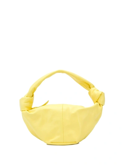 Bottega Veneta Leather Bv Jodie Mini Tote Bag In Yellow