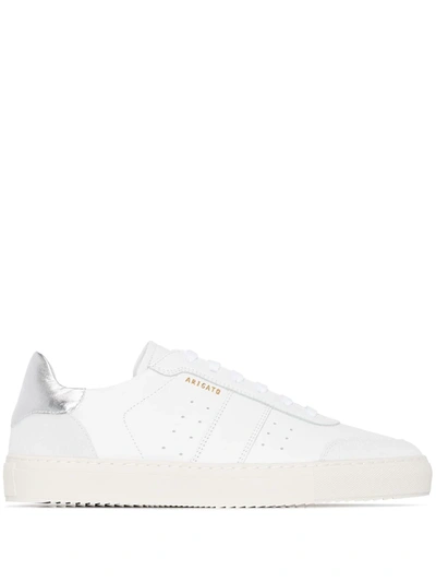 Axel Arigato White Dunk 2.0 Leather Sneakers