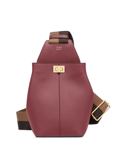 Fendi Guitar Mini Backpack In Red