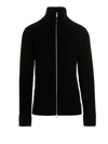 Maison Margiela Martin Margiela Black Ribbed-knit Zip-front Cardigan