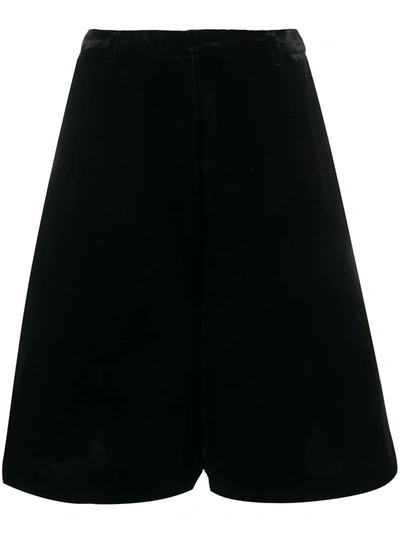 Cecilie Bahnsen Millie Blossom-cloqué Shorts In Black