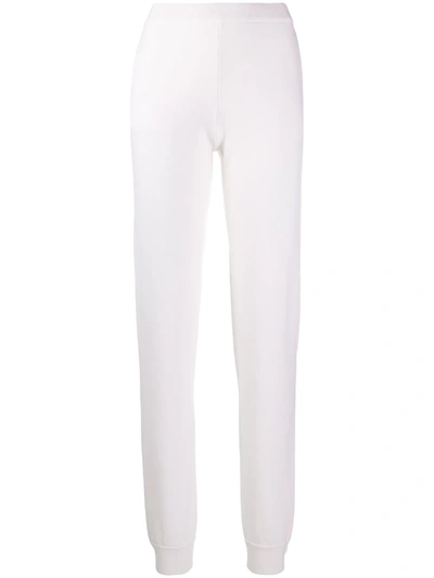 Tom Ford Tapered-fit Knitted Trousers In Neutrals