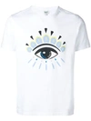 Kenzo Eye Crew Neck T-shirt In White