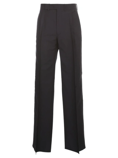 Maison Margiela Straight Leg Trousers In Navy