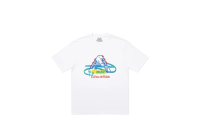Pre-owned Palace  French Ones T-shirt White