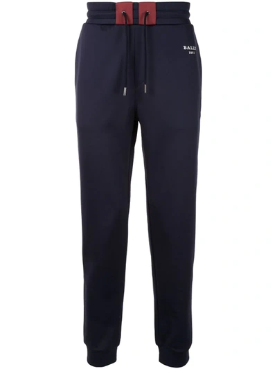 Bally Drawstring-waist Casual Trousers In Blue