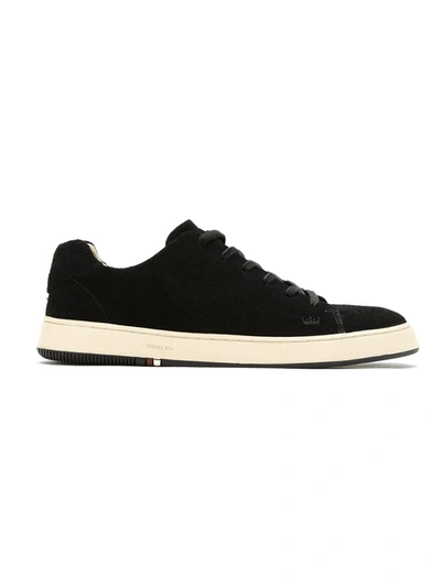 Osklen Leather Sneakers In Black