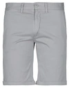 Sun 68 Man Shorts & Bermuda Shorts Light Grey Size 31 Cotton, Elastane