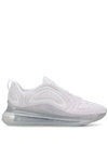 Nike White Air Max 720 Sneakers In White/ White/ Platinum