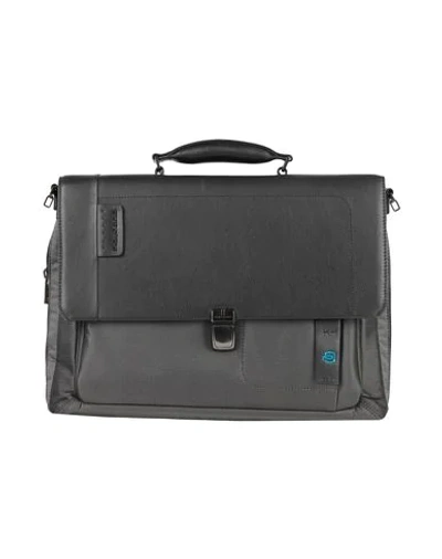 Piquadro Work Bag In Black