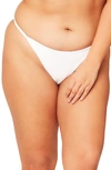 L*space Jay Bitsy Bikini Bottom In White