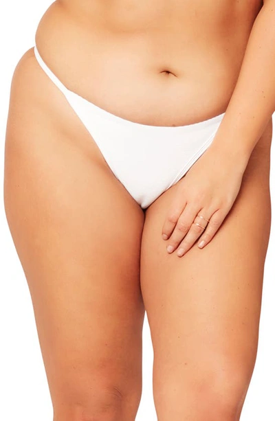 L*space Jay Bitsy Bikini Bottom In White