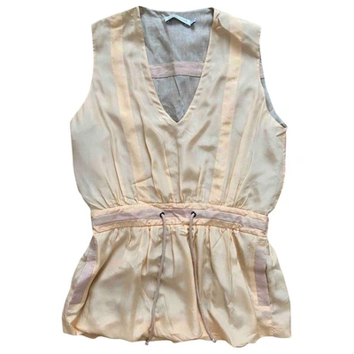 Pre-owned See By Chloé Silk Tunic In Pink