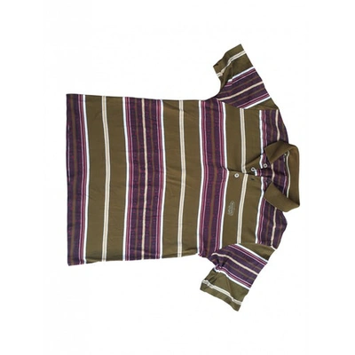Pre-owned Missoni Polo Shirt In Green