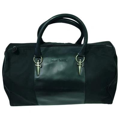 Pre-owned Cesare Paciotti Handbag In Black