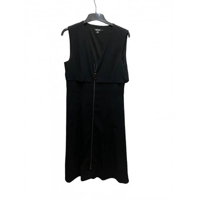 Pre-owned Dkny Black Dress