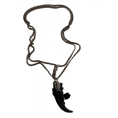Pre-owned Lanvin Black Horn Necklace