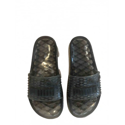 Pre-owned Fenty X Puma Grey Rubber Sandals