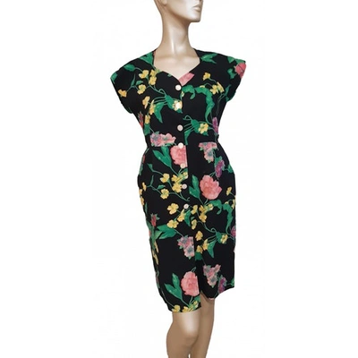 Pre-owned Emanuel Ungaro Mid-length Dress In Multicolour