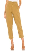 Levi's Pleated Balloon Pants In Dull Gold Fine Twill