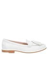 Tod's Loafers In White