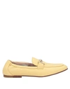 Tod's Loafers In Light Yellow