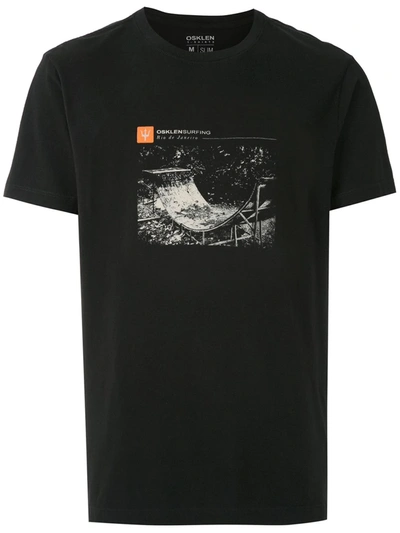 Osklen Vintage Miniramp T-shirt In Black