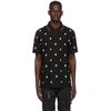 Burberry Elmsley Logo-embroidered Cotton Polo Shirt In Black