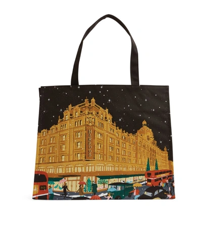 Harrods Small 12 Days Of Christmas Shopper Bag
