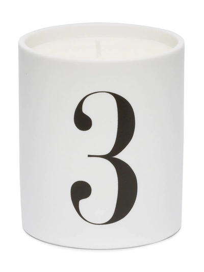 L'objet Eau D'égée No.3 Candle (350g) In White